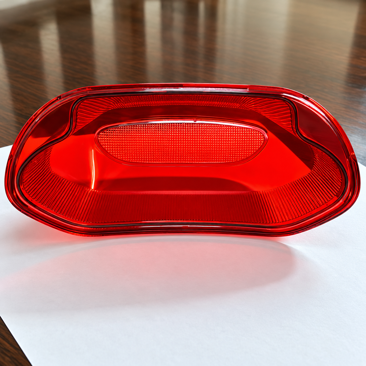 Glossy Red Tail Light Lens